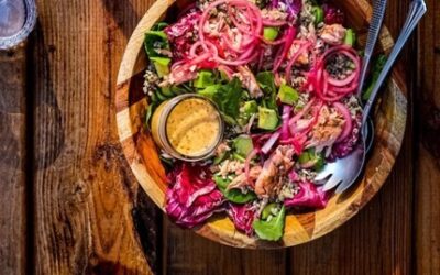 Spring Salmon + Quinoa Salad Recipe
