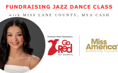Miss Lane County’s Fundraising Jazz Dance Class